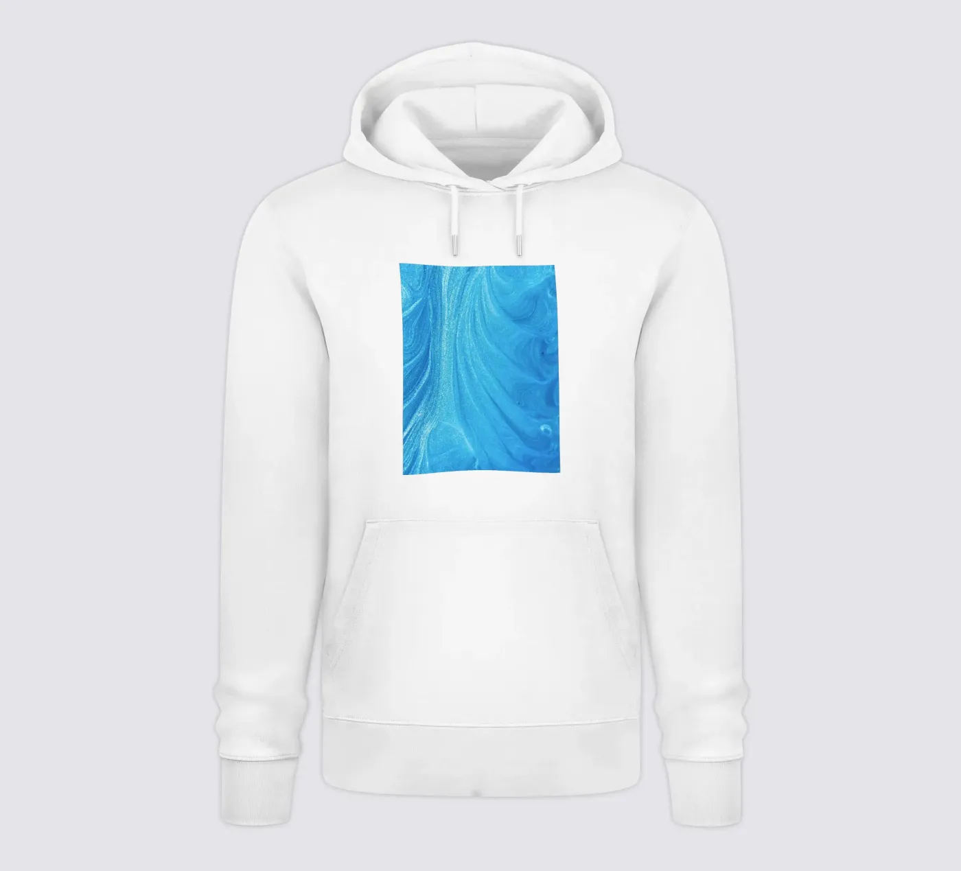 fluidity depth hoodie by Bleu