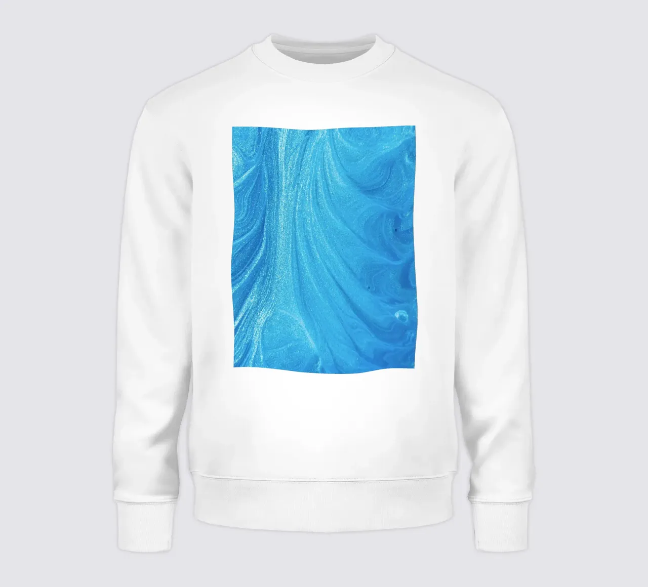 Flüssigkeitstiefe Sweatshirt von Bleu