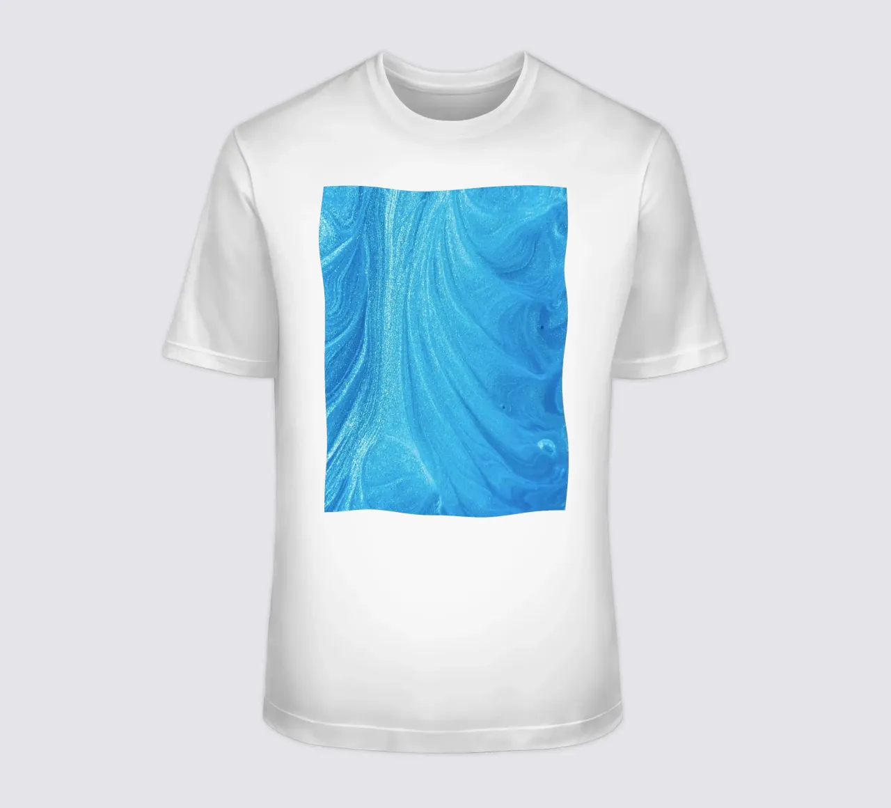 fluidità profondità t-shirt da Bleu