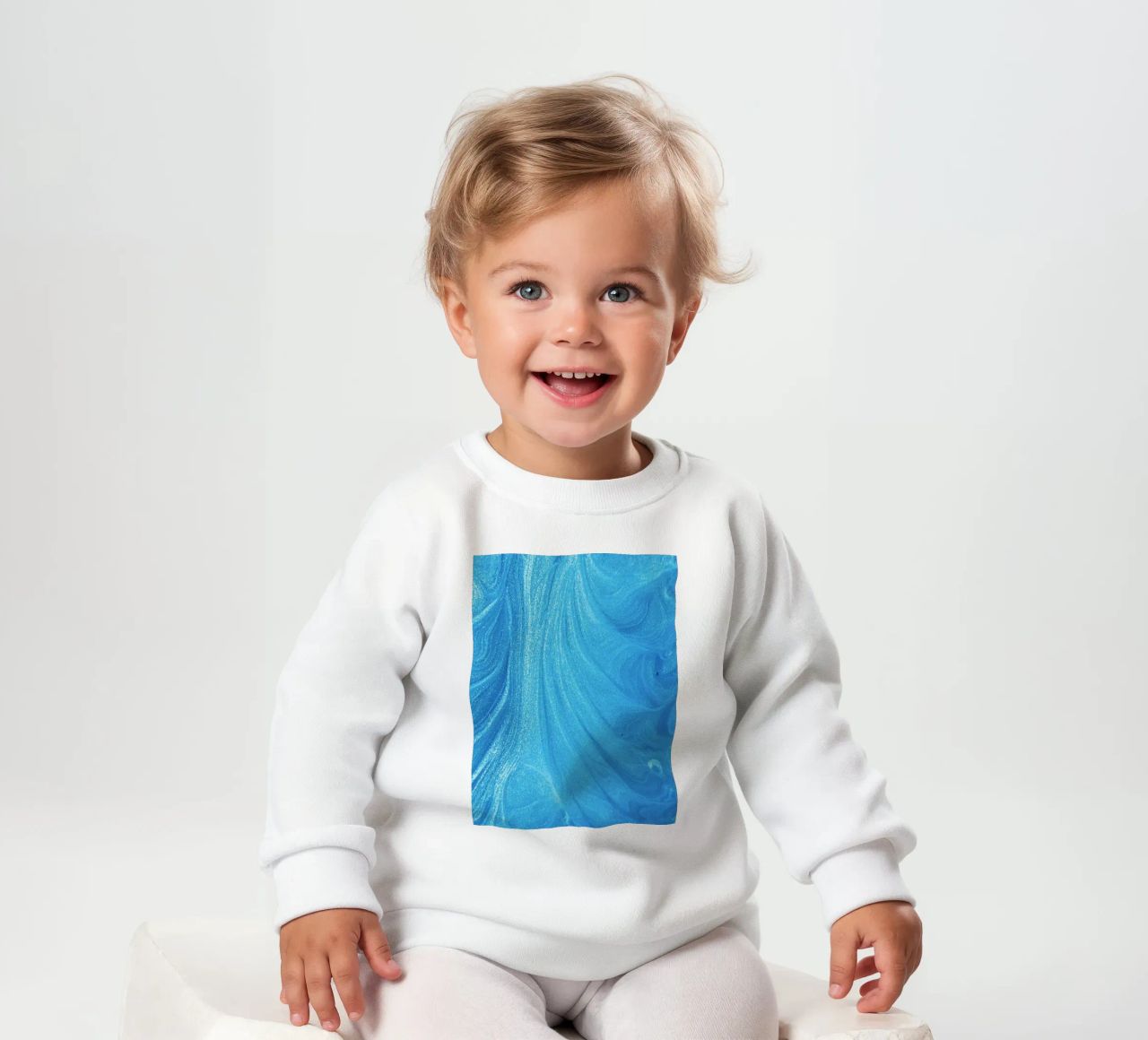 fluidità profondità felpa neonato da Bleu