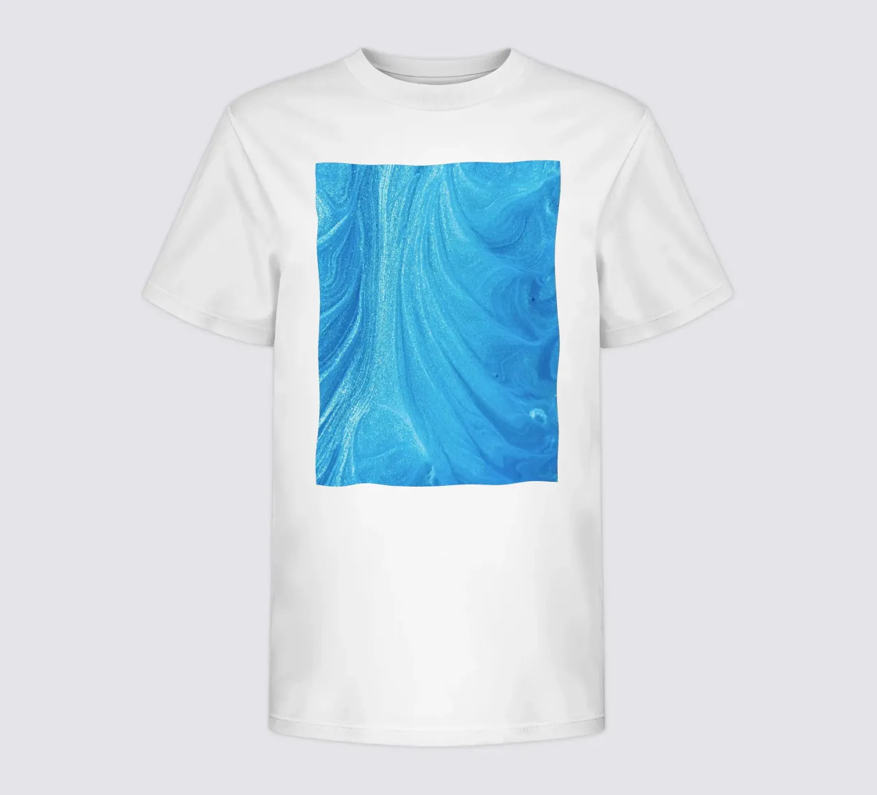 fluidity depth Kinder T-Shirt von Bleu