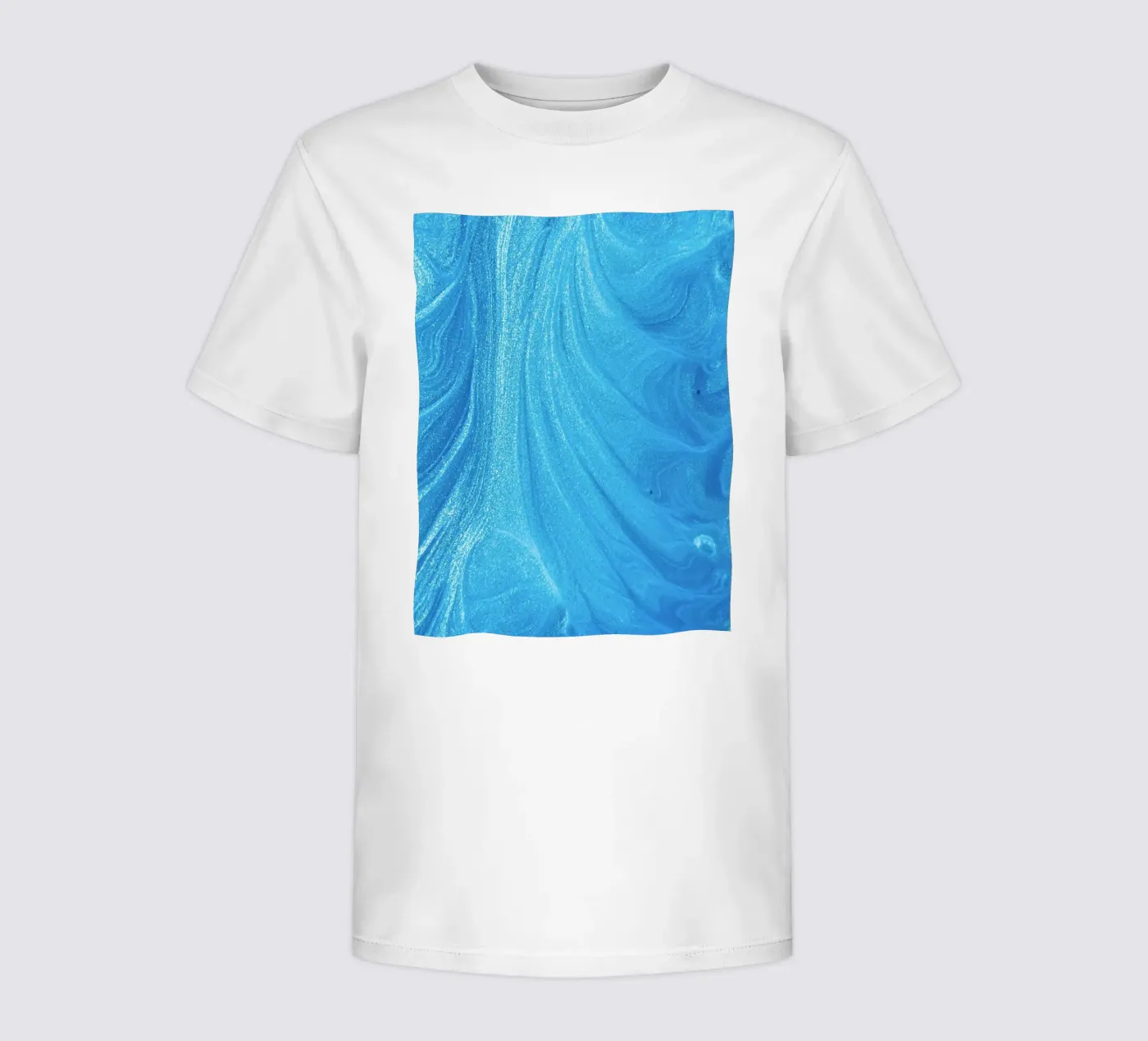 fluidity depth kinder t-shirt van Bleu