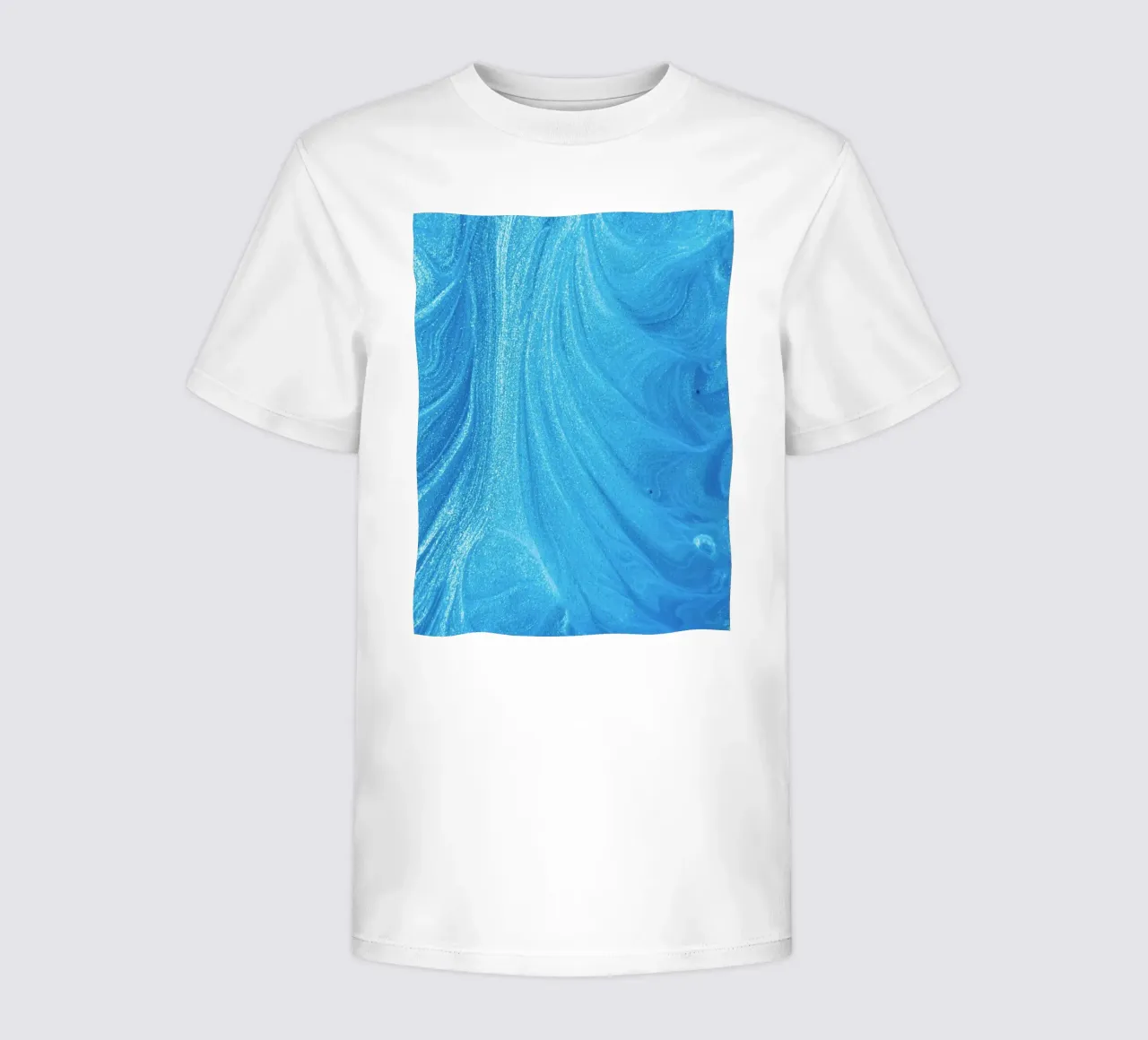fluidity depth Kinder T-Shirt von Bleu