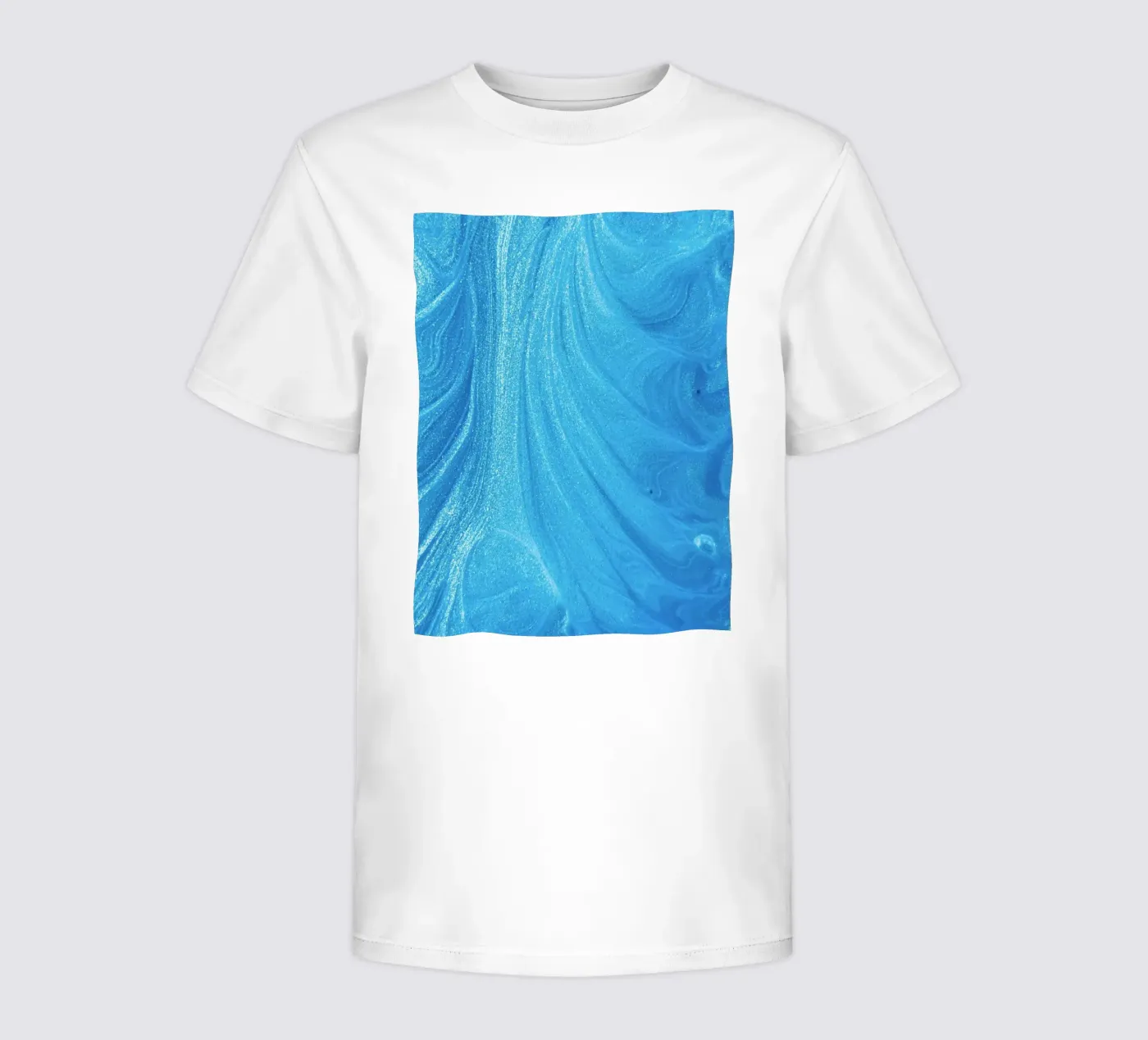 fluidity depth kinder t-shirt van Bleu