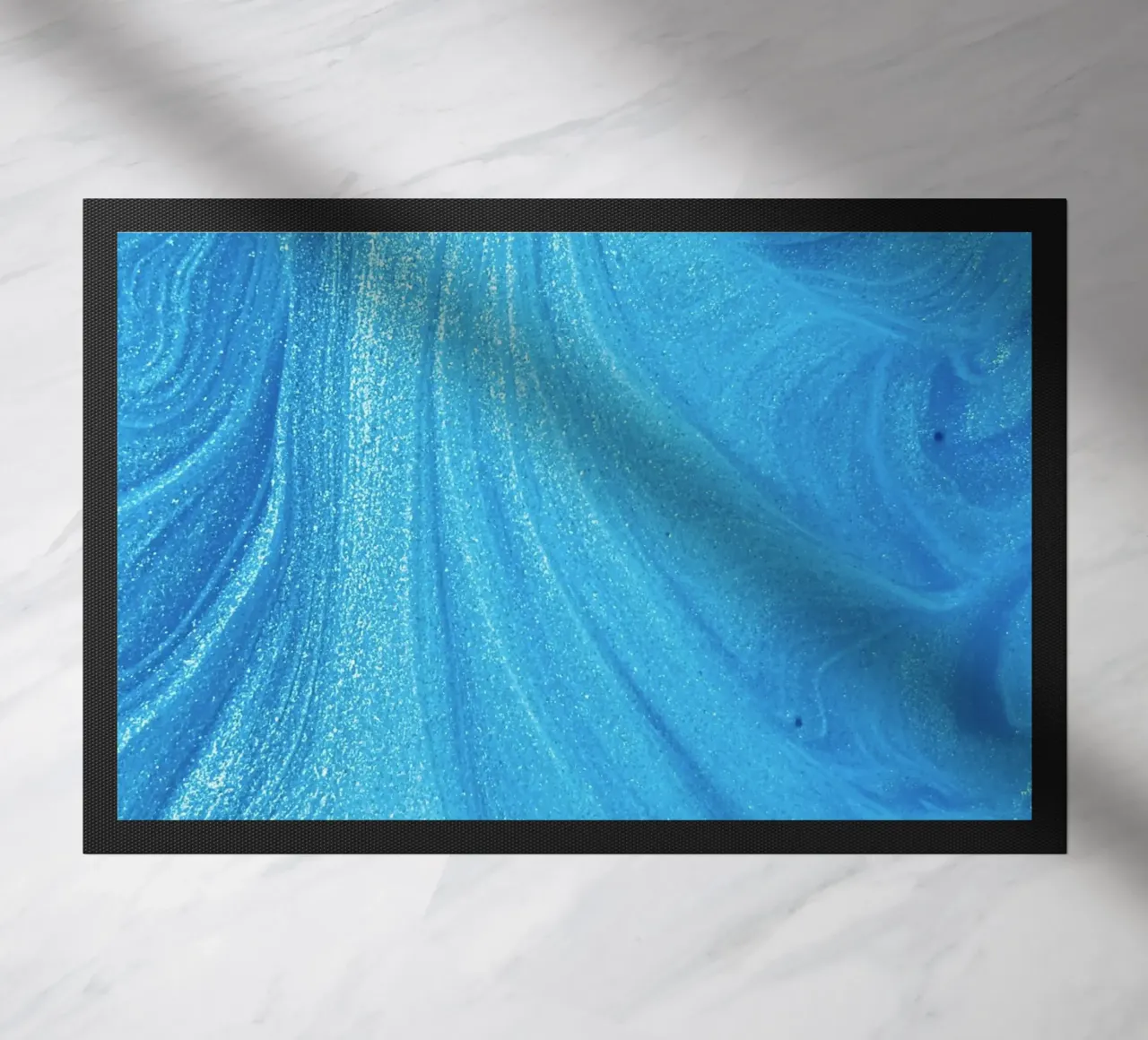 fluidity depth doormat by Bleu