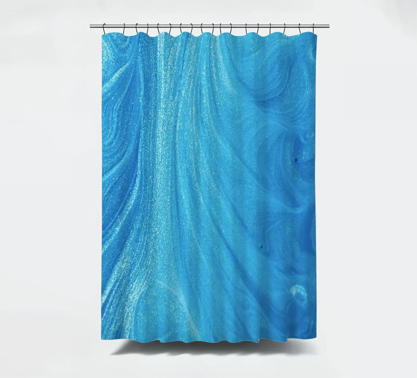 Flüssigkeitstiefe Duschvorhang von Bleu
