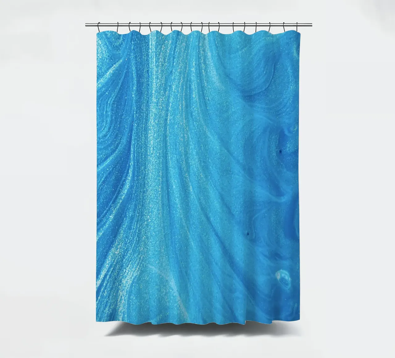 Flüssigkeitstiefe Duschvorhang von Bleu