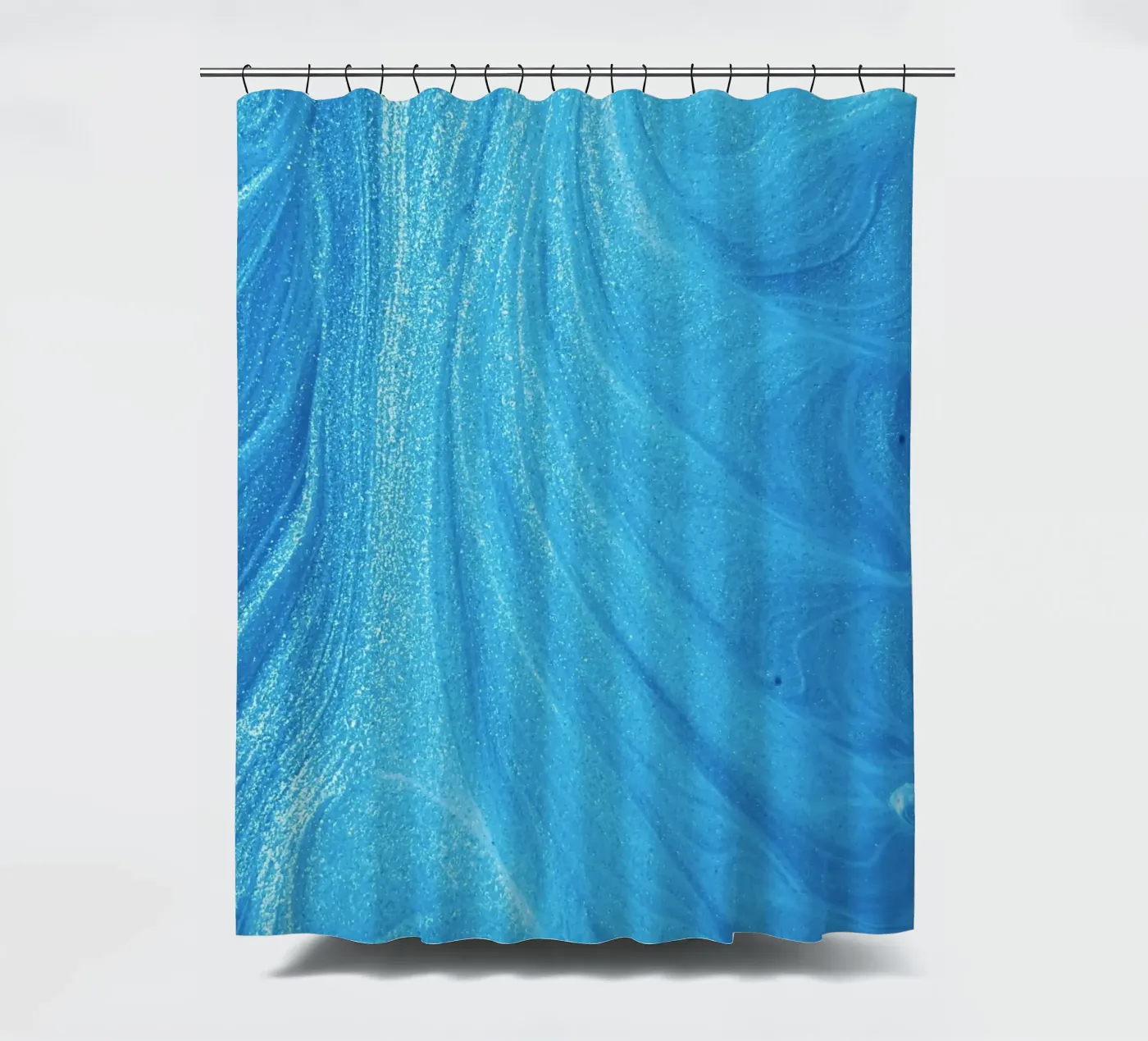 Flüssigkeitstiefe Duschvorhang von Bleu