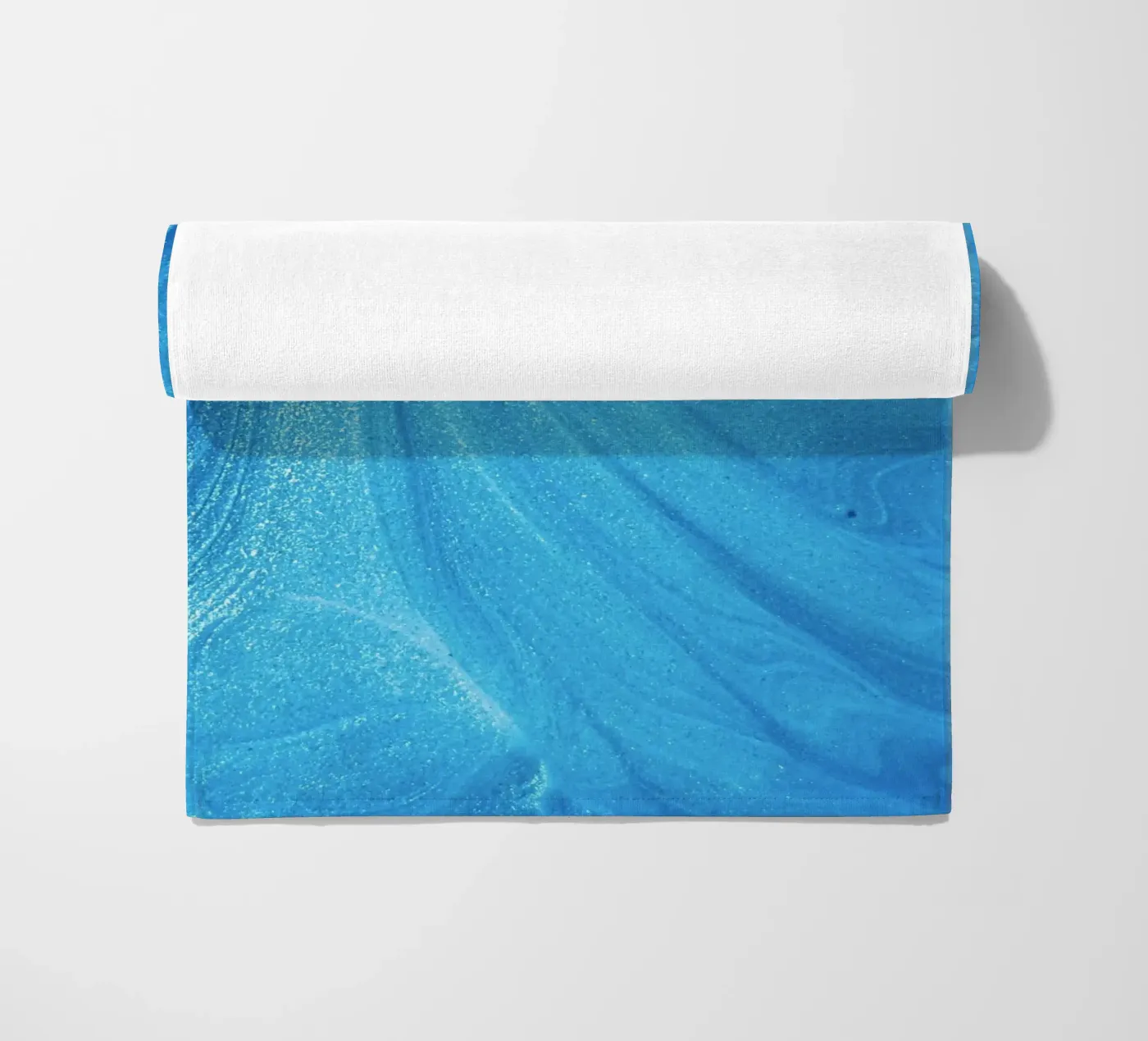 fluidity depth beach towel by Bleu