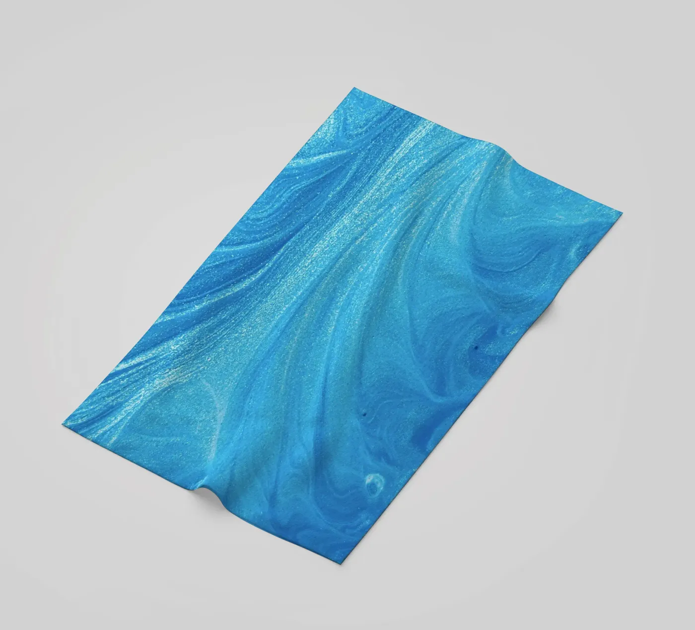 fluidity depth beach towel by Bleu