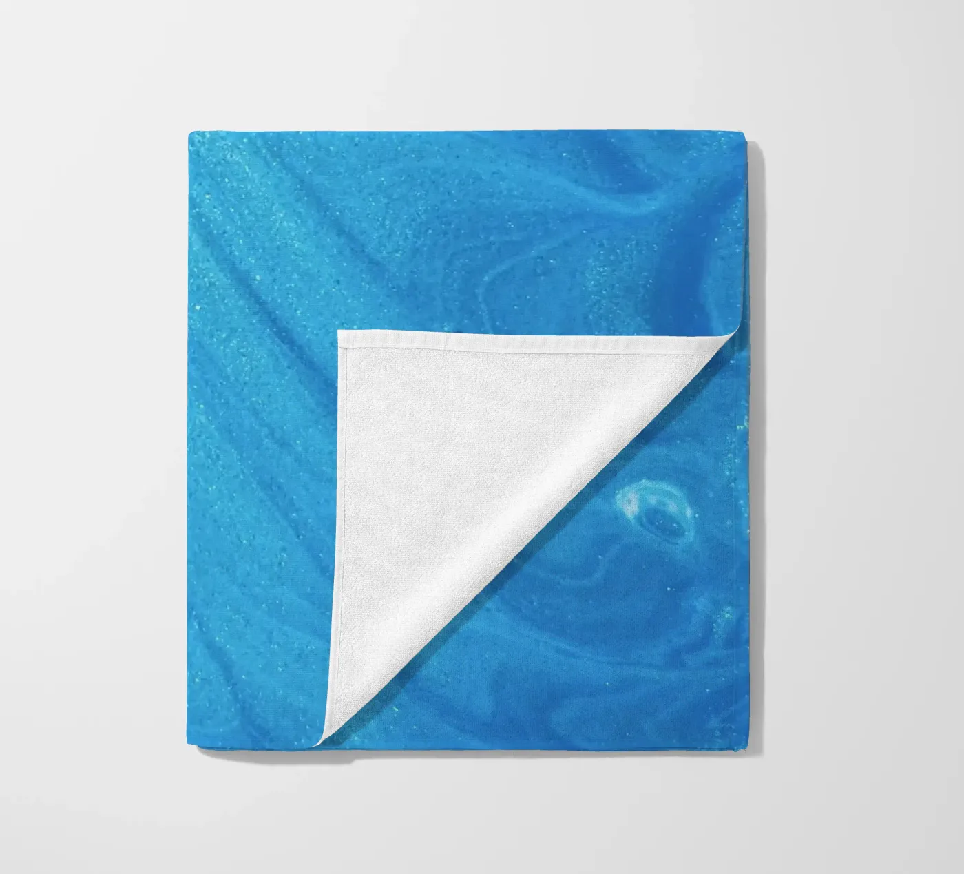 fluidity depth beach towel by Bleu