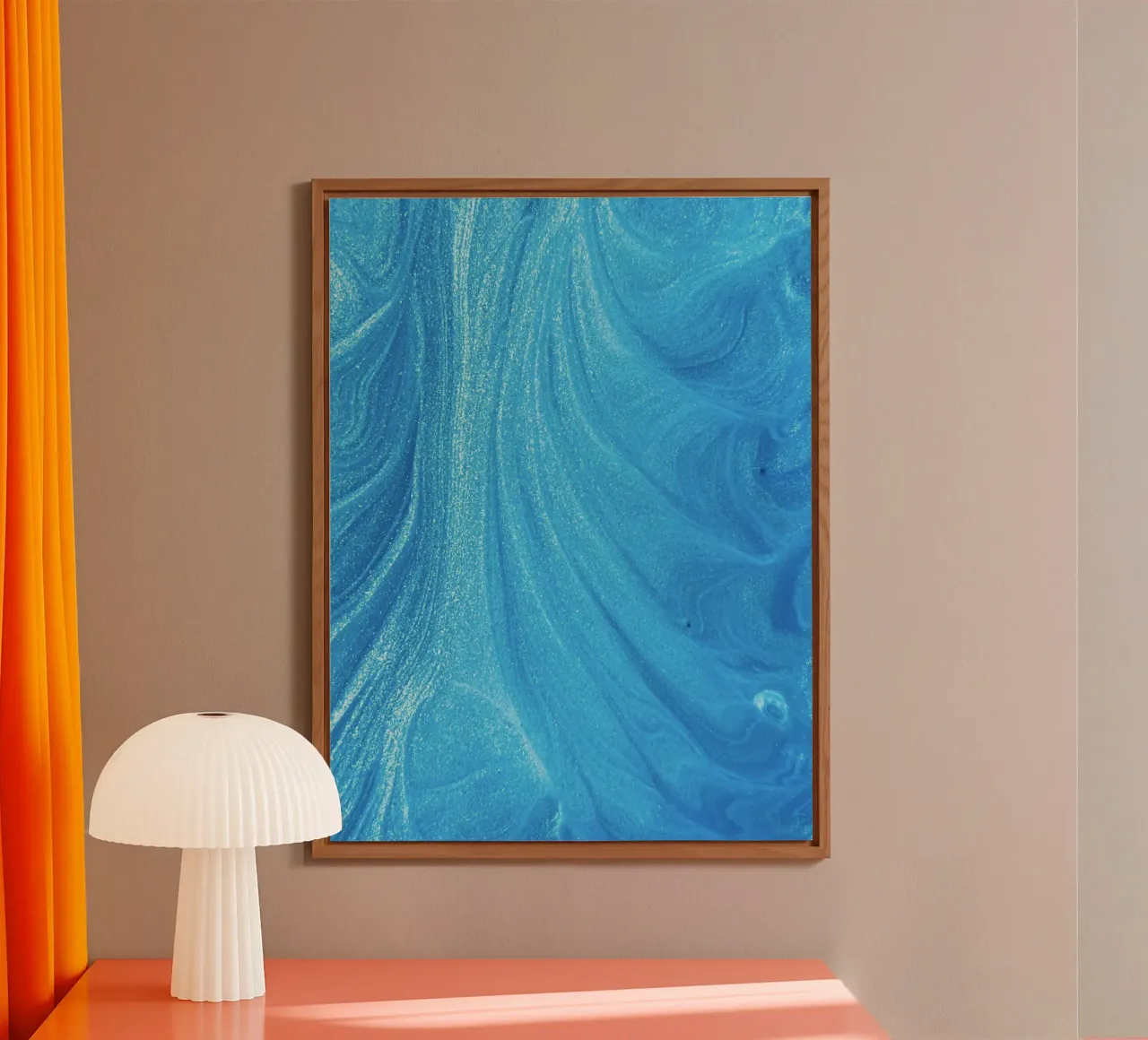fluidità profondità alluminio dibond da Bleu