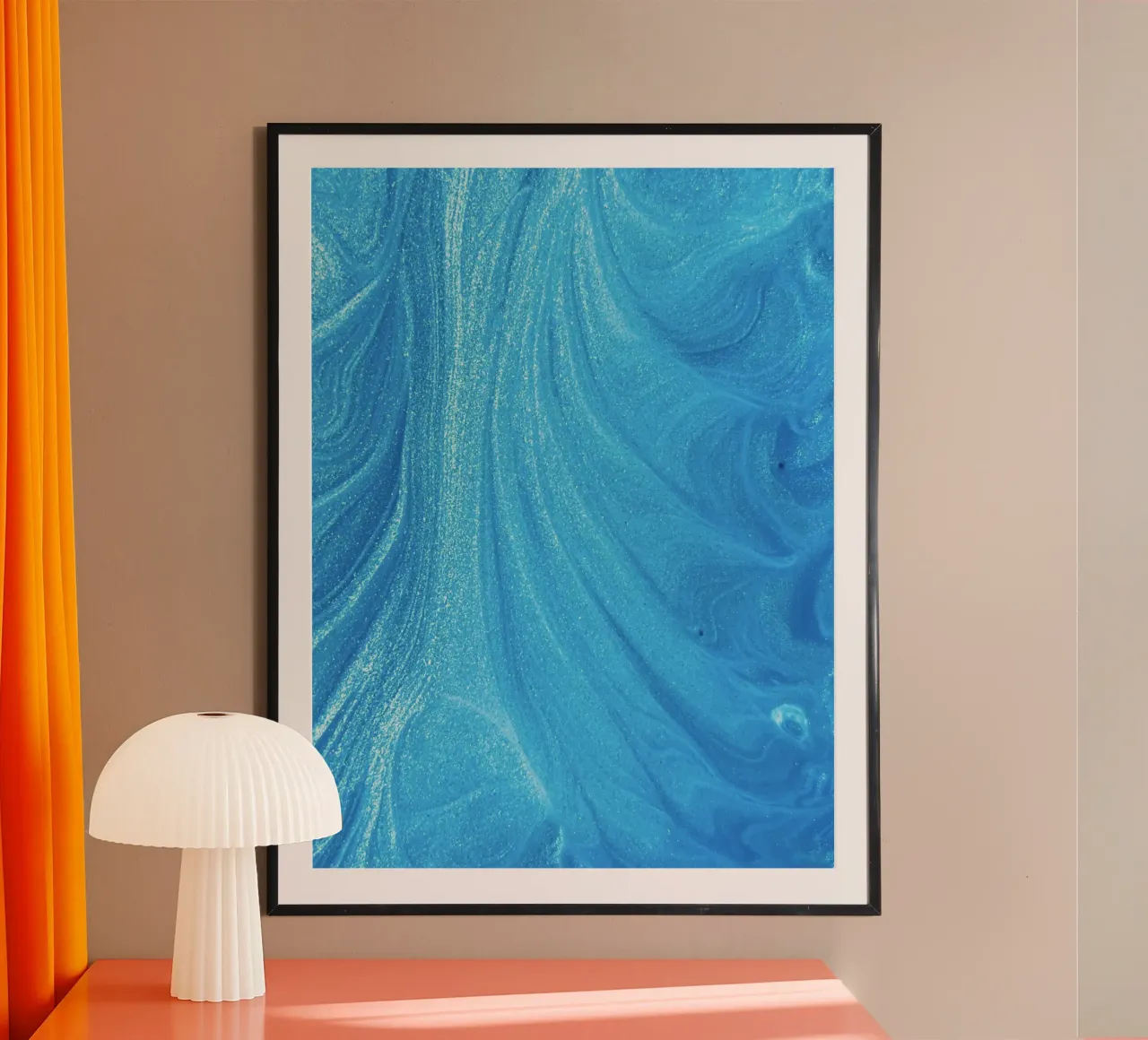 fluidity depth poster by Bleu