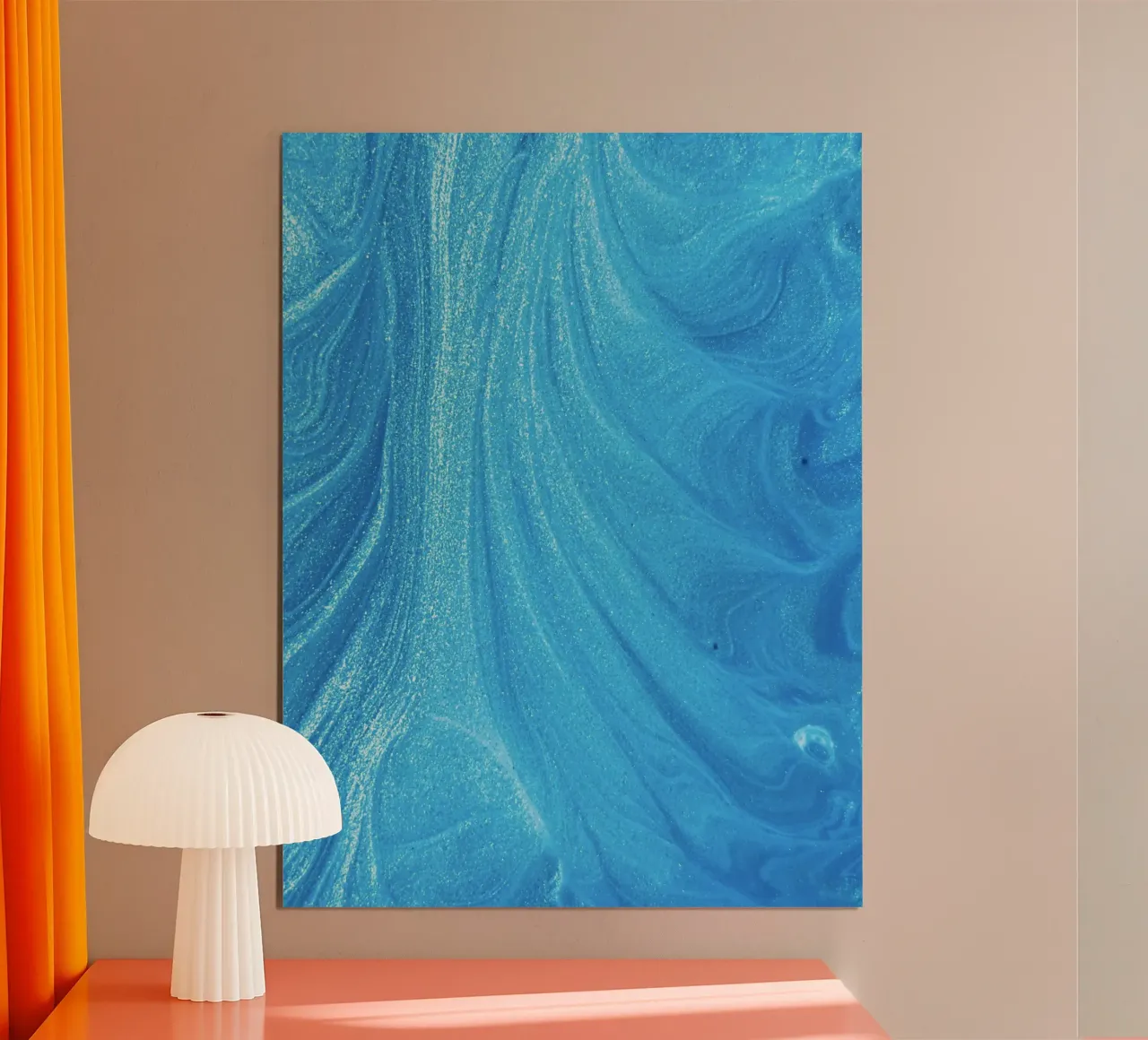 fluidity depth poster by Bleu