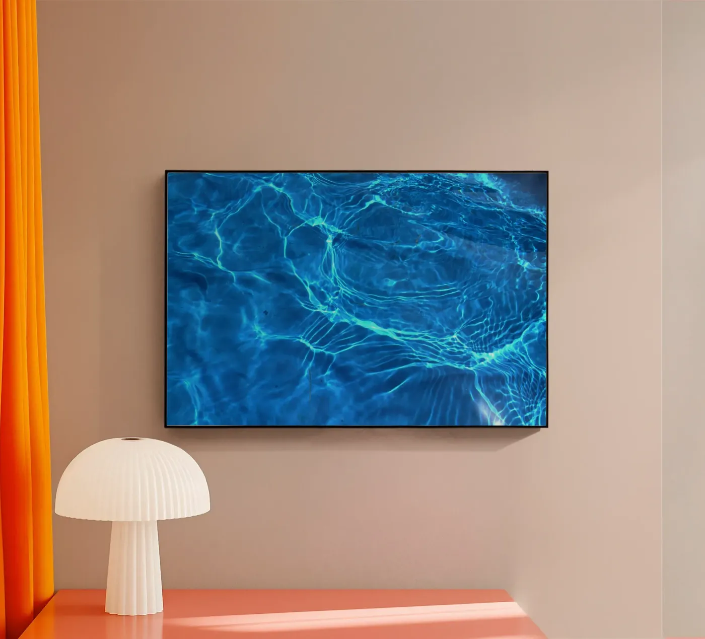 onde increspature plexiglass da Bleu