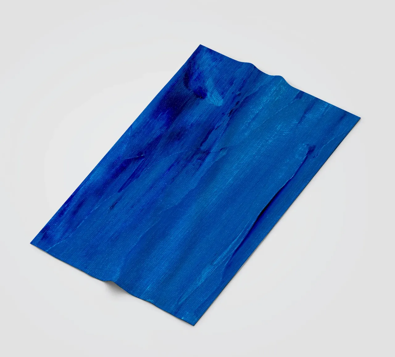 blue teal fleece blanket by Bleu