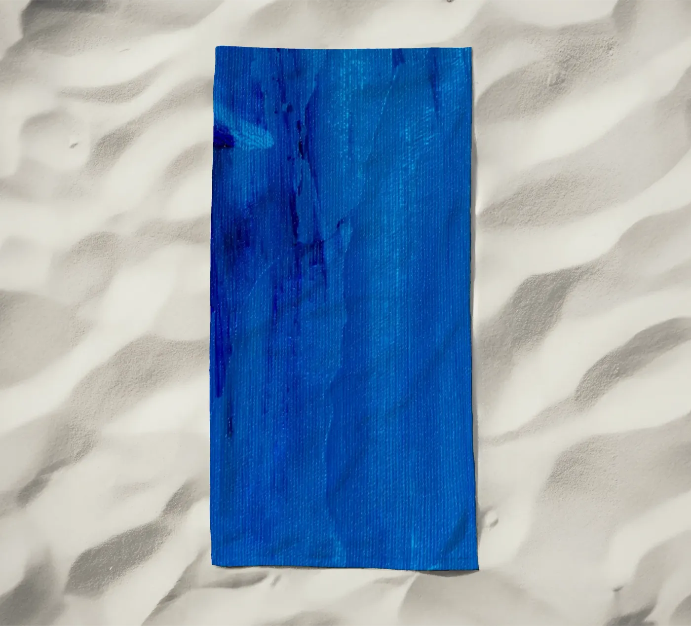 blu verde acqua telo mare da Bleu