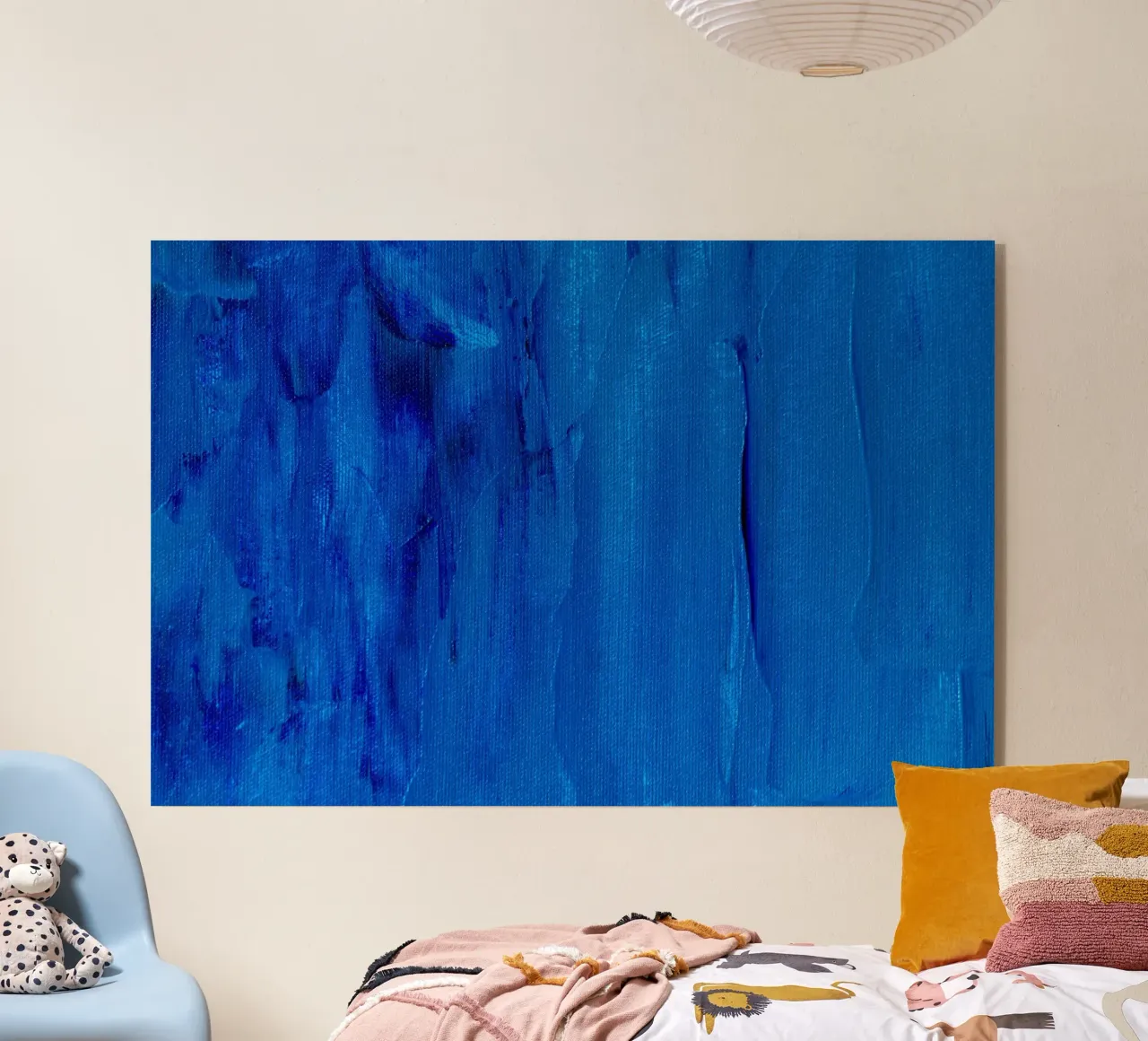blue teal acrylic glass by Bleu