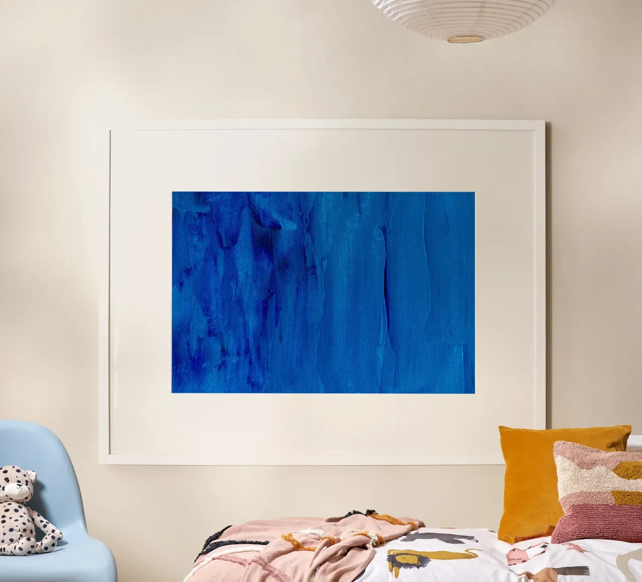 blu verde acqua carta hahnemühle da Bleu