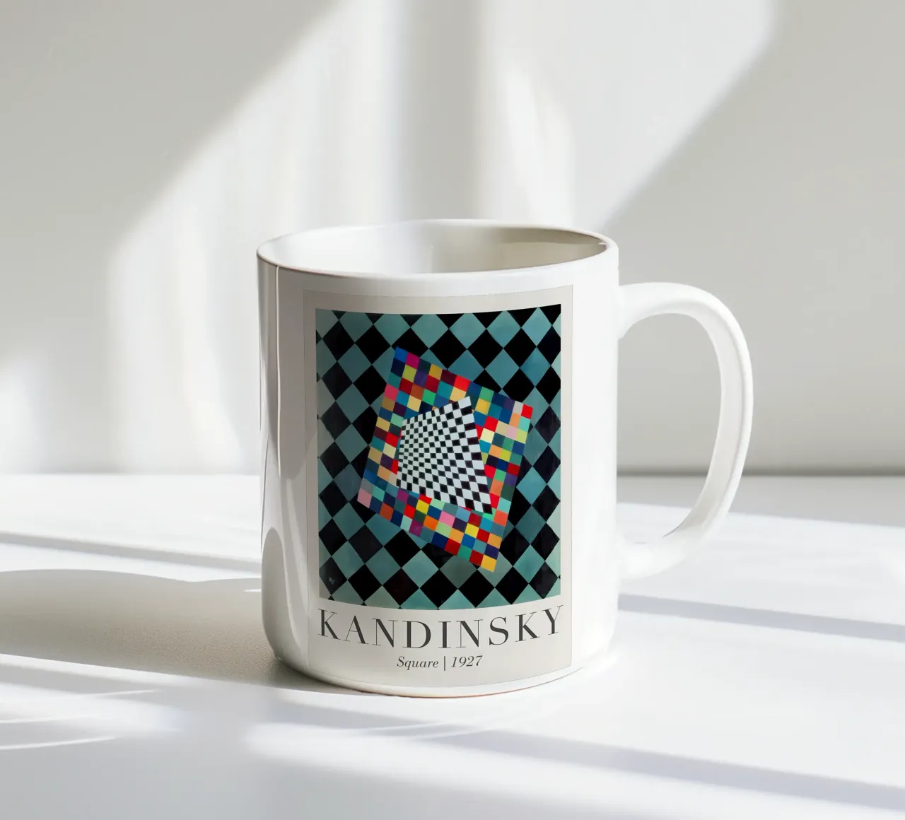 Wassily Kandinsky tazza in ceramica da Maegan