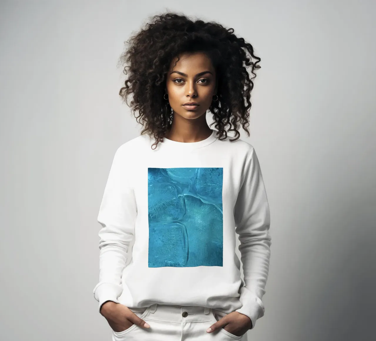 rijp ijzig sweatshirt van Bleu