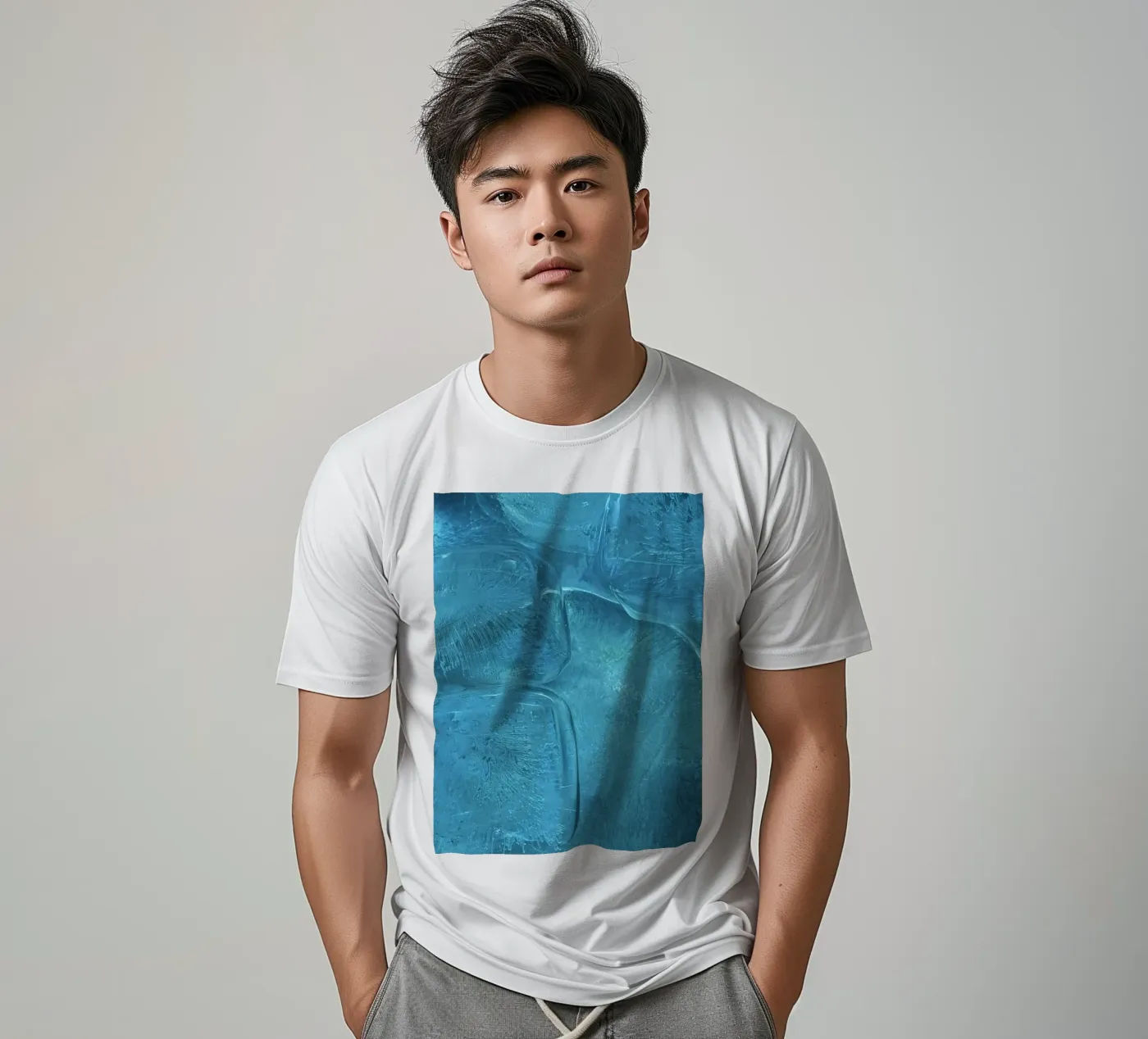 rijp ijzig t-shirt van Bleu