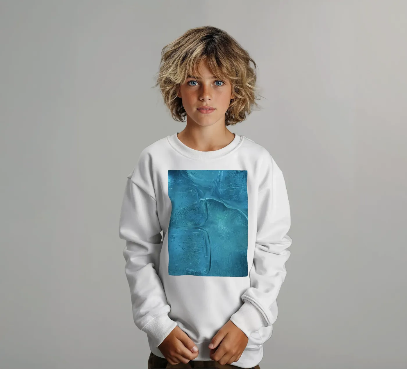 rijp ijzig kinder sweatshirt van Bleu