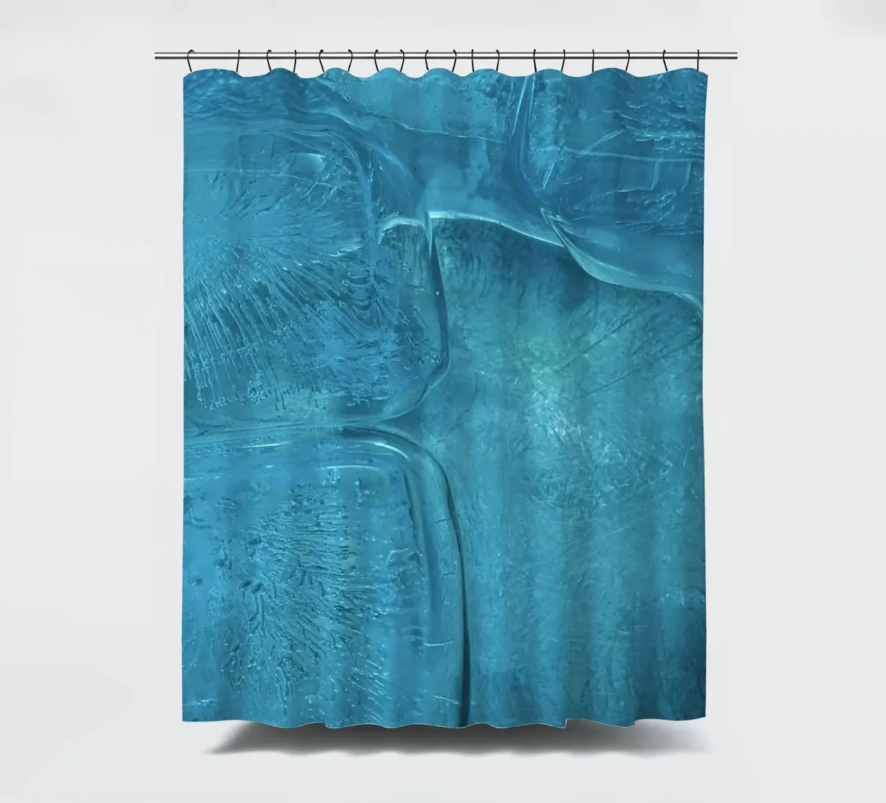 rijp ijzig douchegordijn van Bleu