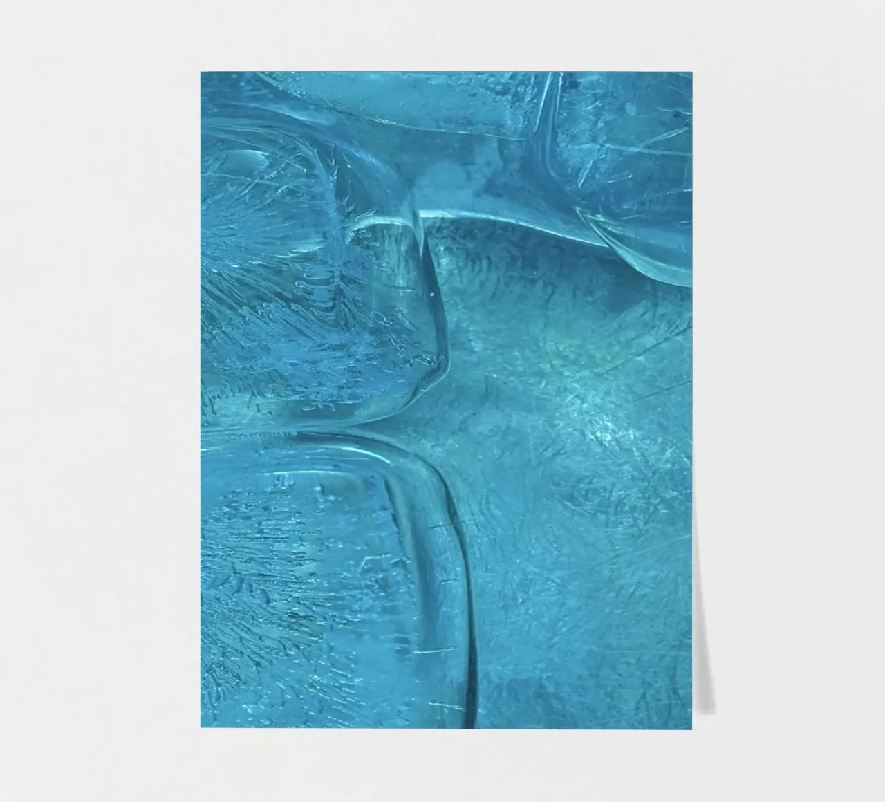 rijp ijzig stickervel van Bleu