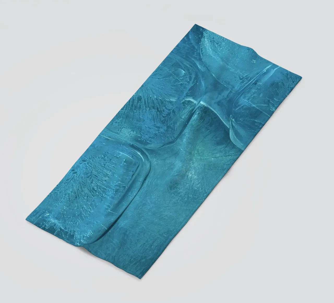 rijp ijzig strandhanddoek van Bleu