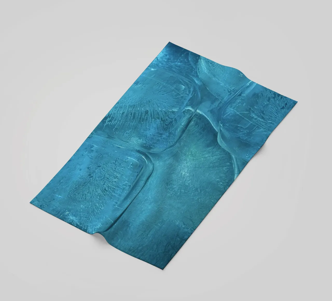 rijp ijzig strandhanddoek van Bleu