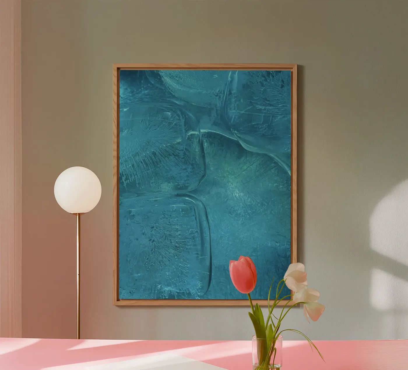 frost icy Forex-Platte von Bleu