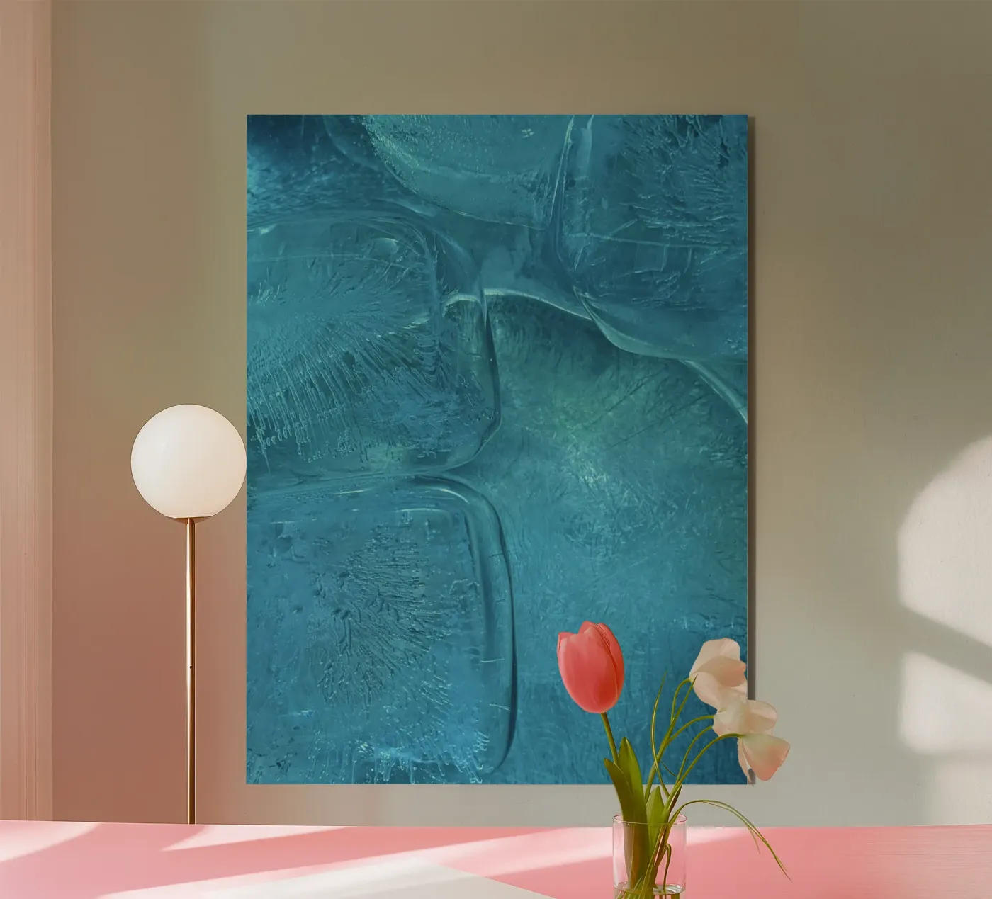 frost icy Forex-Platte von Bleu