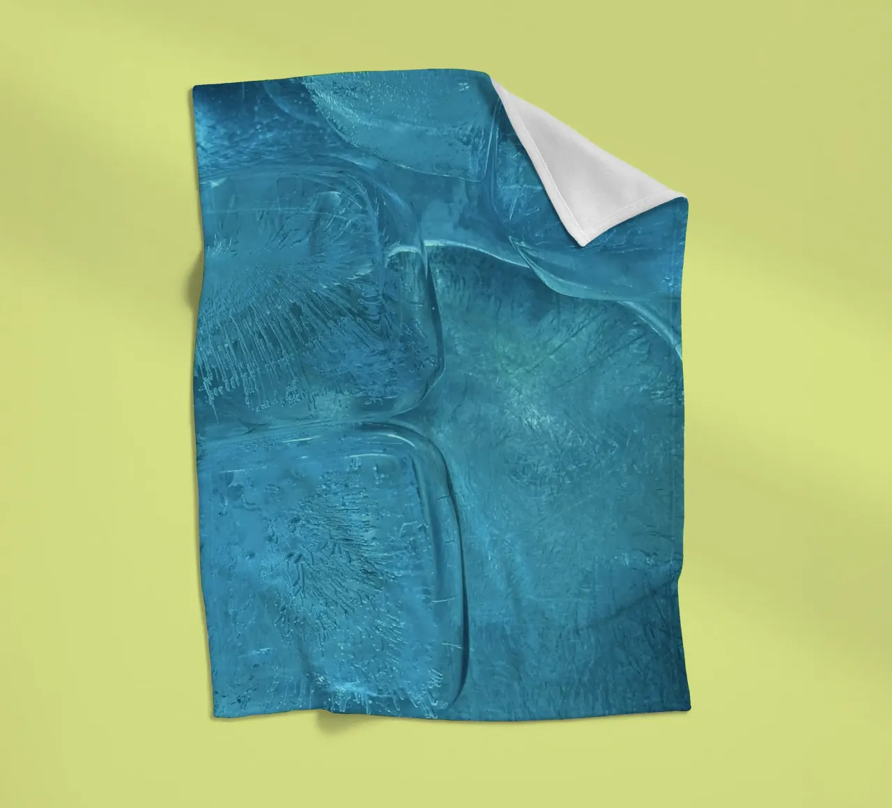 rijp ijzig fleecedeken van Bleu