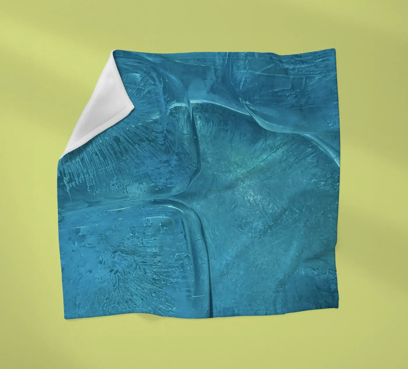 rijp ijzig fleecedeken van Bleu