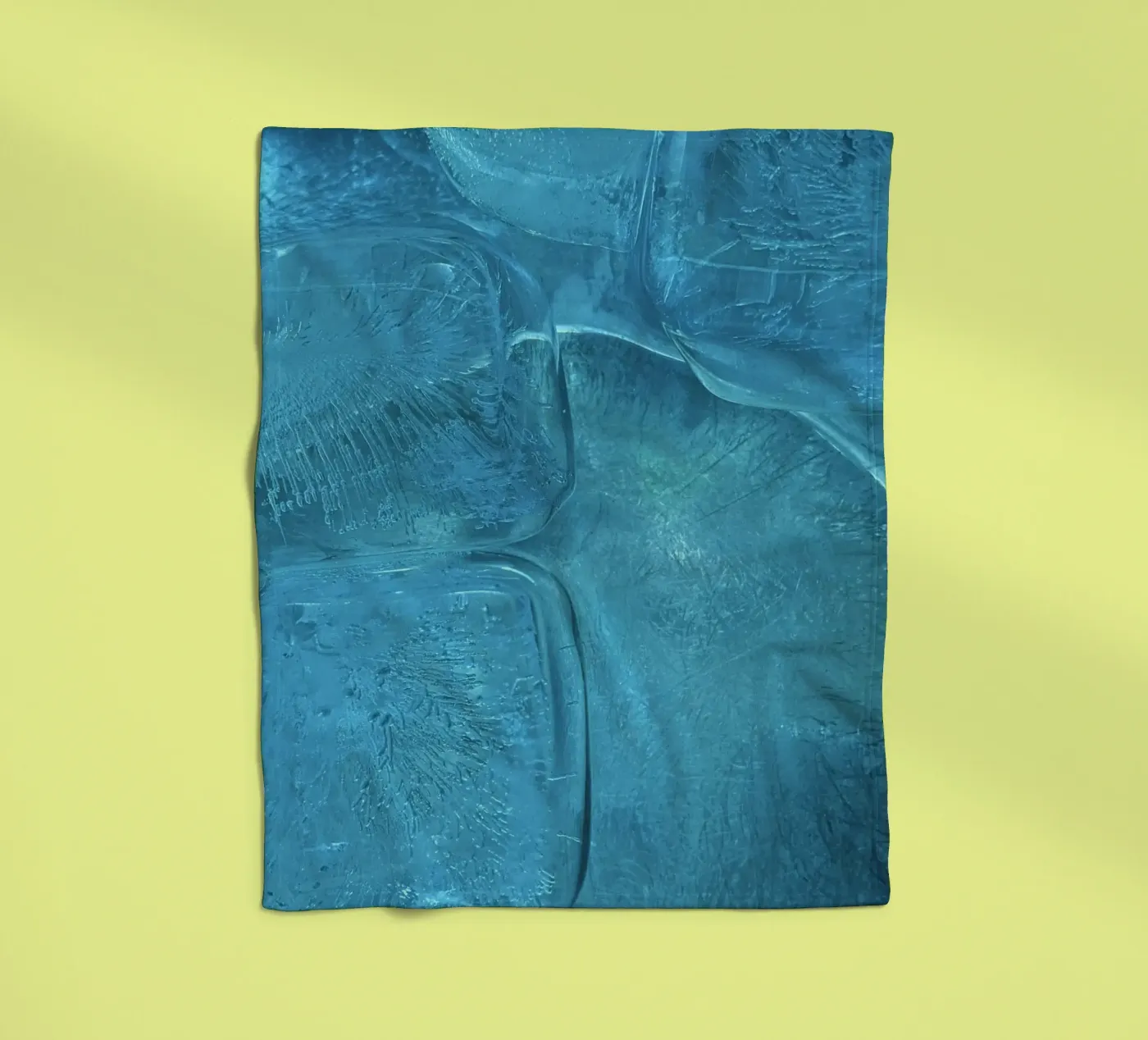 rijp ijzig fleecedeken van Bleu