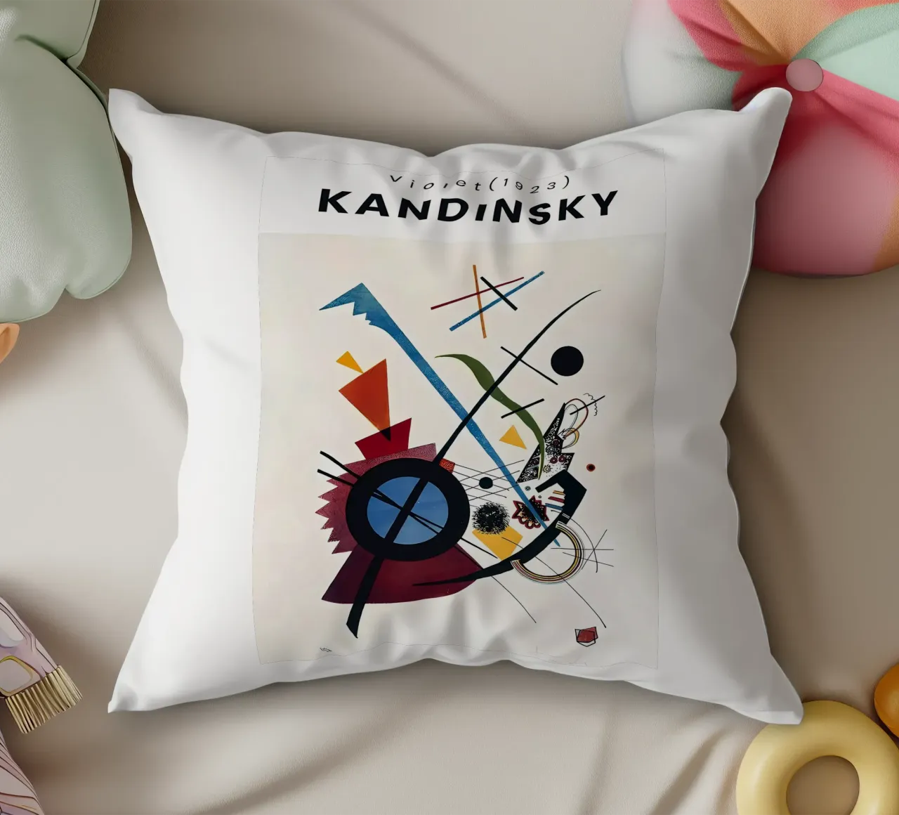 Wassily Kandinsky cuscino da Maegan