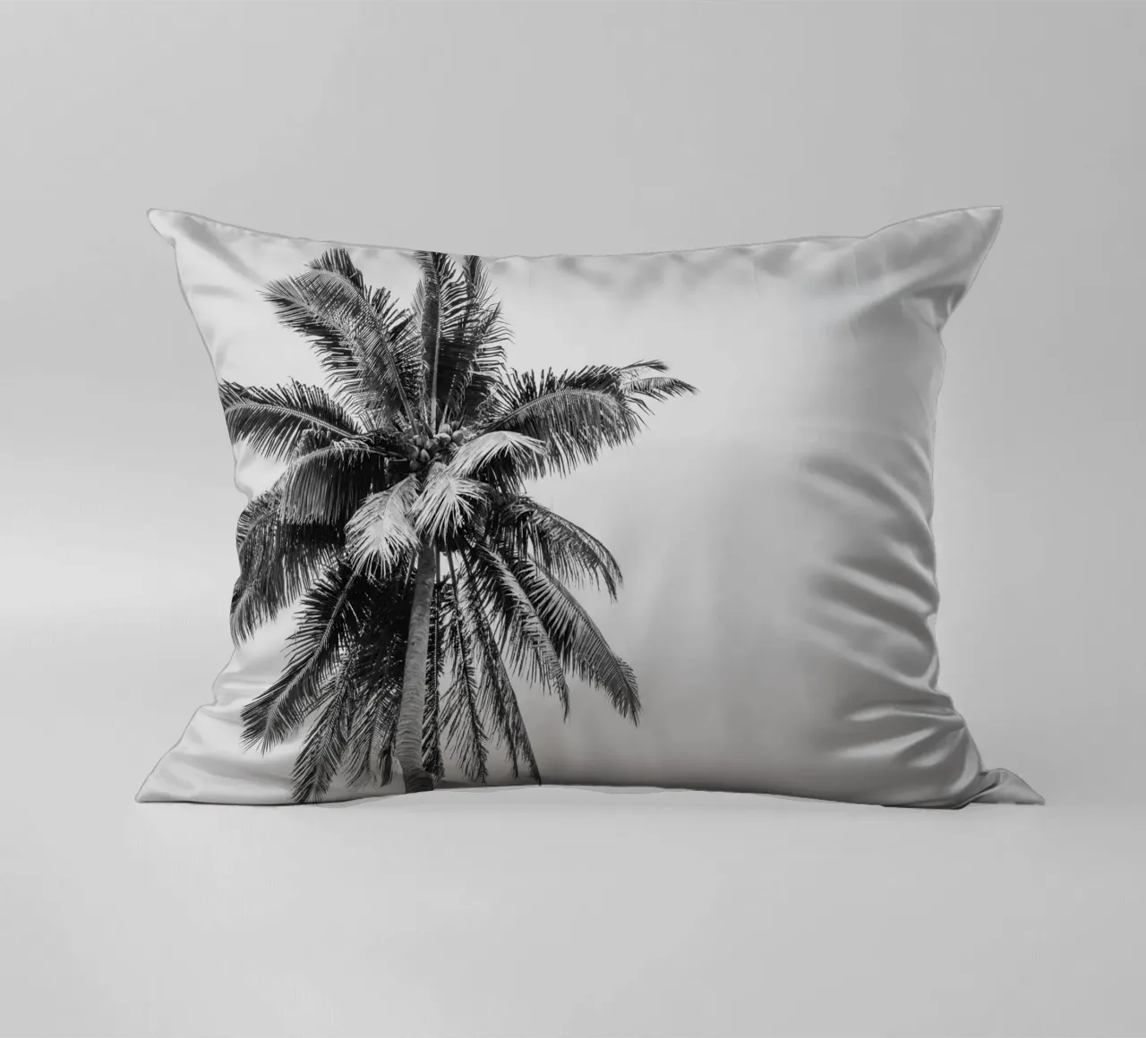 Tropical Palm tree in Indonesia cuscino da photolovers