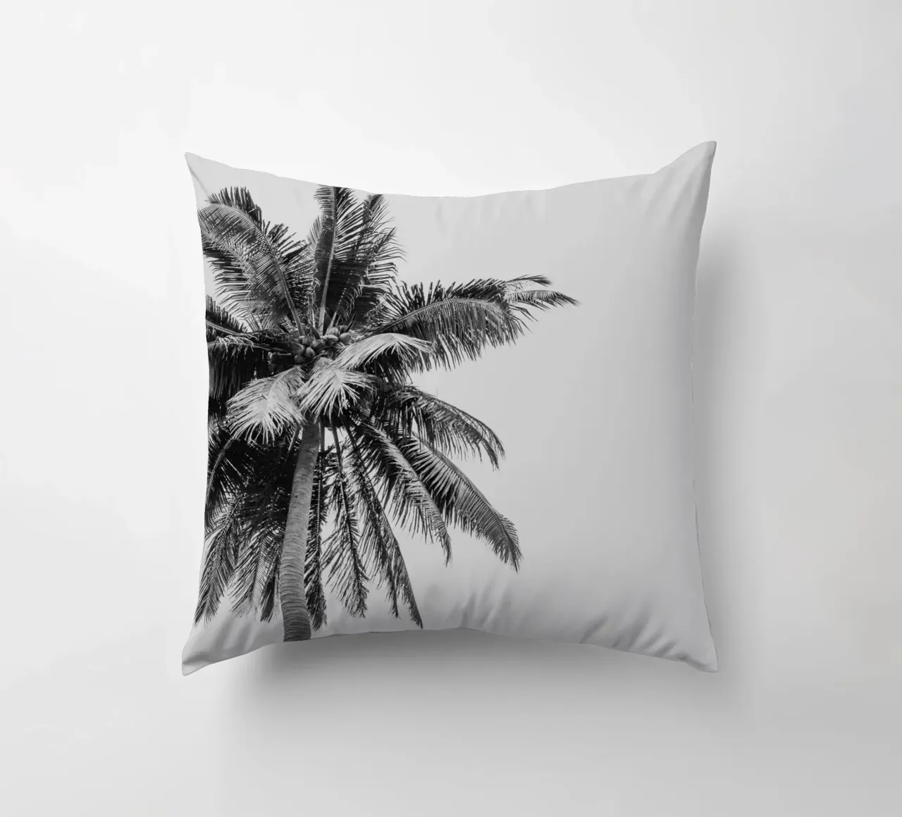 Tropical Palm tree in Indonesia cuscino da photolovers