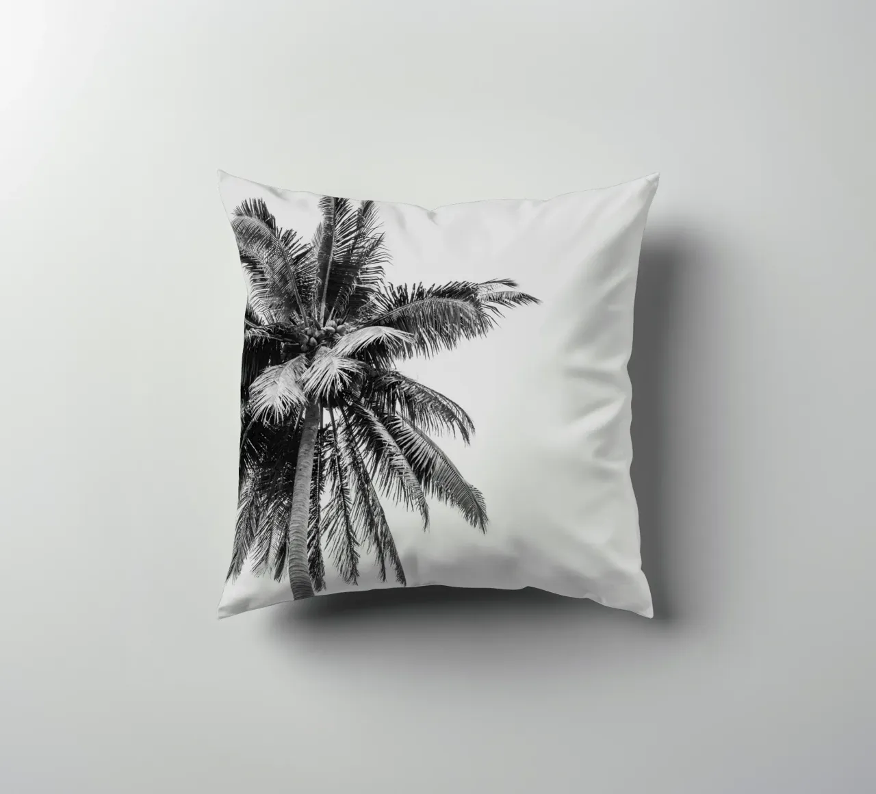 Tropical Palm tree in Indonesia cuscino da photolovers