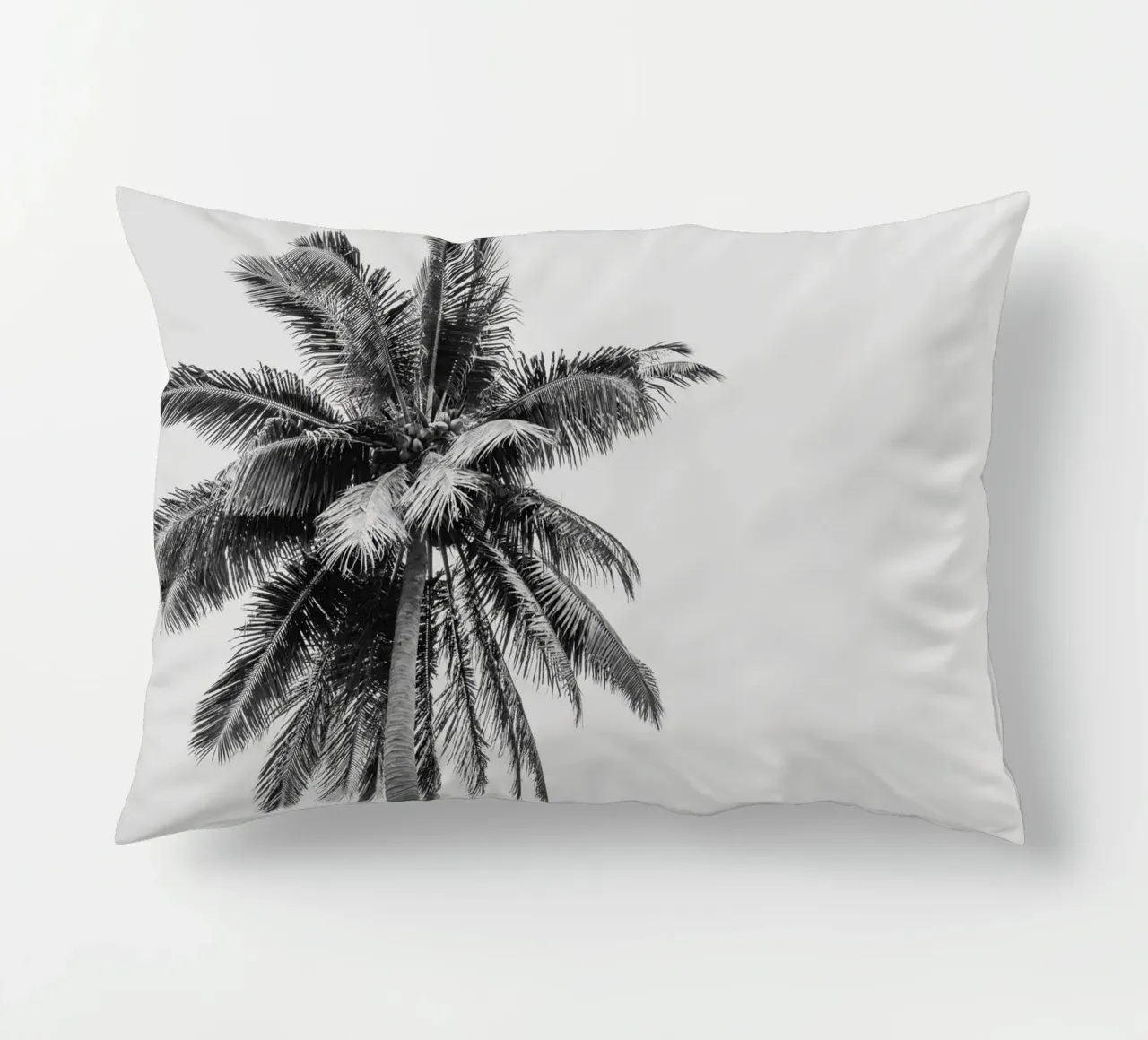 Tropical Palm tree in Indonesia cuscino da photolovers