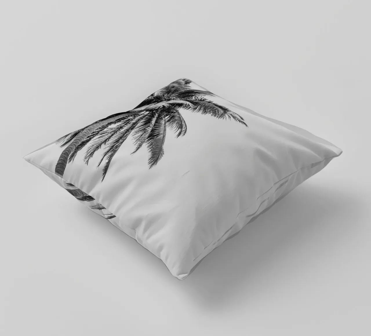 Tropical Palm tree in Indonesia cuscino da photolovers