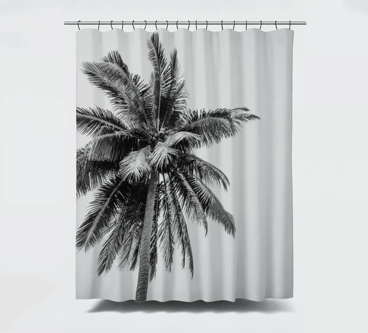 Tropical Palm tree in Indonesia tenda da doccia da photolovers