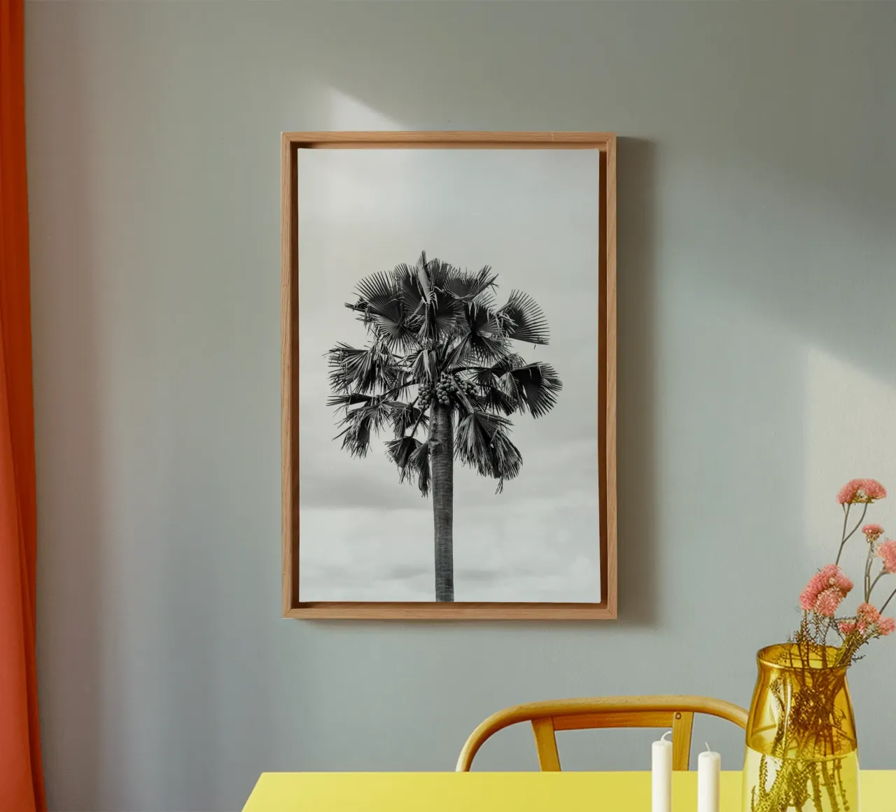 Palm tree in Uganda tela da photolovers