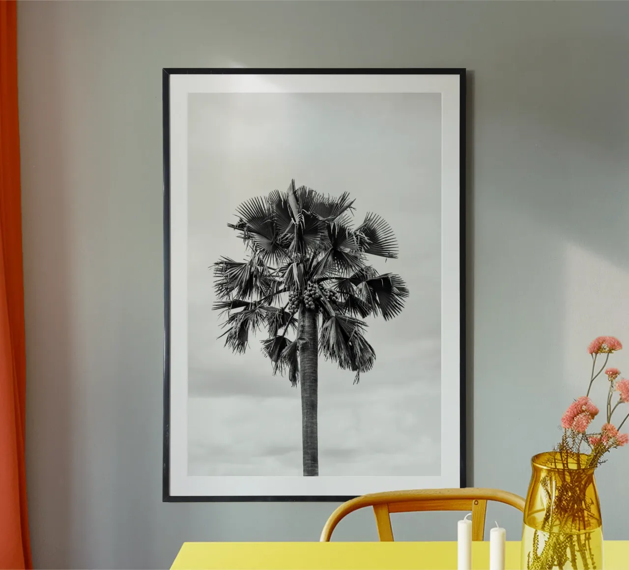 Palm tree in Uganda carta hahnemühle da photolovers