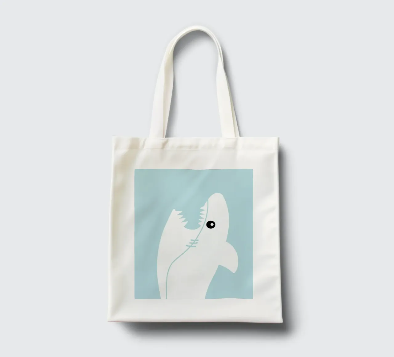Animale della nursery - squalo borsa in juta da Little Dean