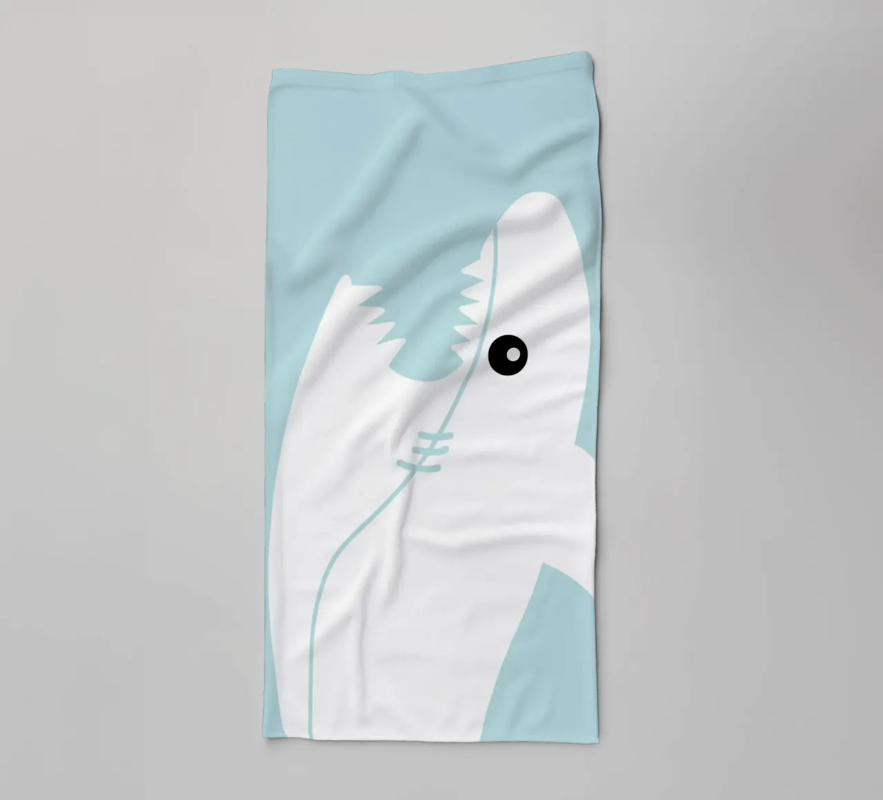 Animale della nursery - squalo asciugamano da bagno da Little Dean