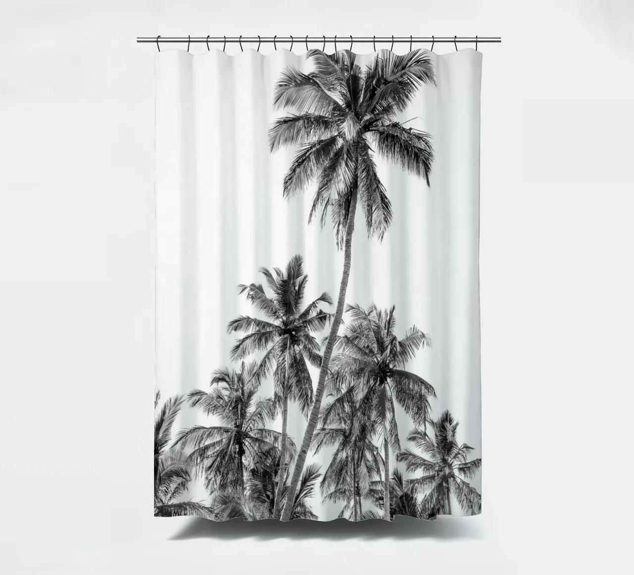 Palm trees on a tropical island tenda da doccia da photolovers