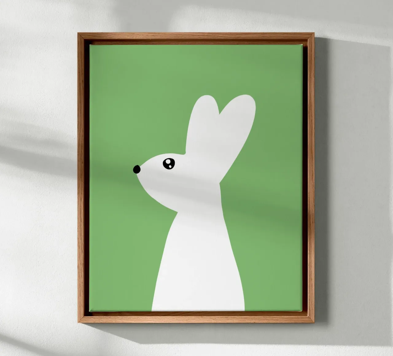 Nursery animal - rabbit canvas by Little Dean