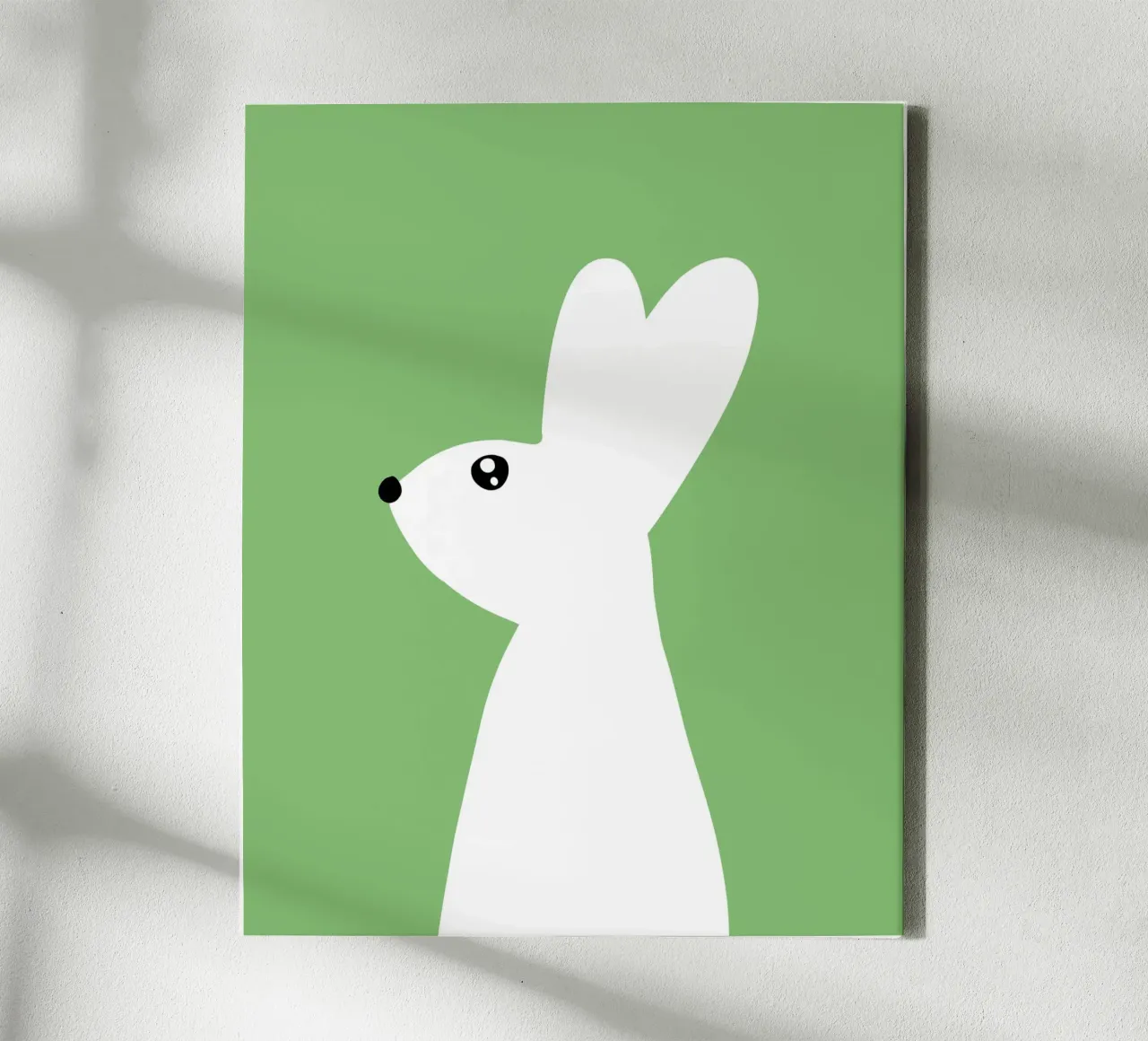 Nursery animal - rabbit canvas by Little Dean